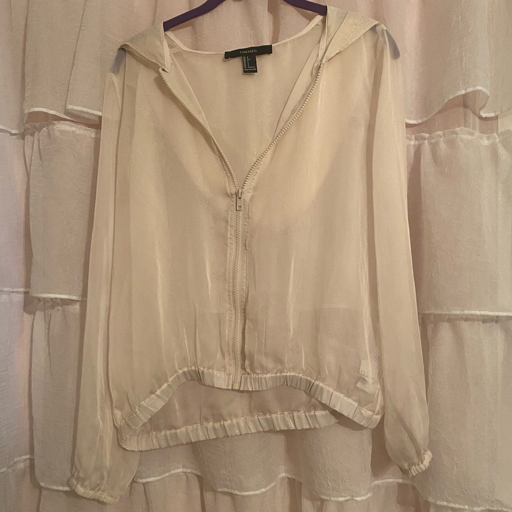 Sheer One Forever 21 Jacket